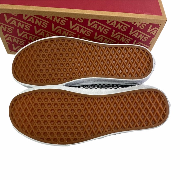 NWT Vans Check Foxing Black White Sz 9 - Picture 6 of 6